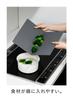 CB JAPAN Cutting Standard Size 257 X 365 257 X 180 Dark Dishwasher Can Be Folded Upright for Drying Board, [Unfolded Mm, Folded Mm] Antibacterial,