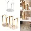 Coffee Paper Cup Organizer for Kitchen Disposable Cup Holder Practical Storage Rack for Home Desk Use