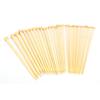 Knitting Needles Set 36 Pcs 18 Sizes Single Pointed Carbonized Bamboo Knitting Needles for Hand Made DIY