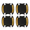 Reflective Carbon Fiber Car Door Handle Protector Strip