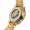 New Luxury Black Gold Automatic Mechanical Watch For Men Full Steel Skeleton Wristwatch Clock Big Dial Relogio Masculino