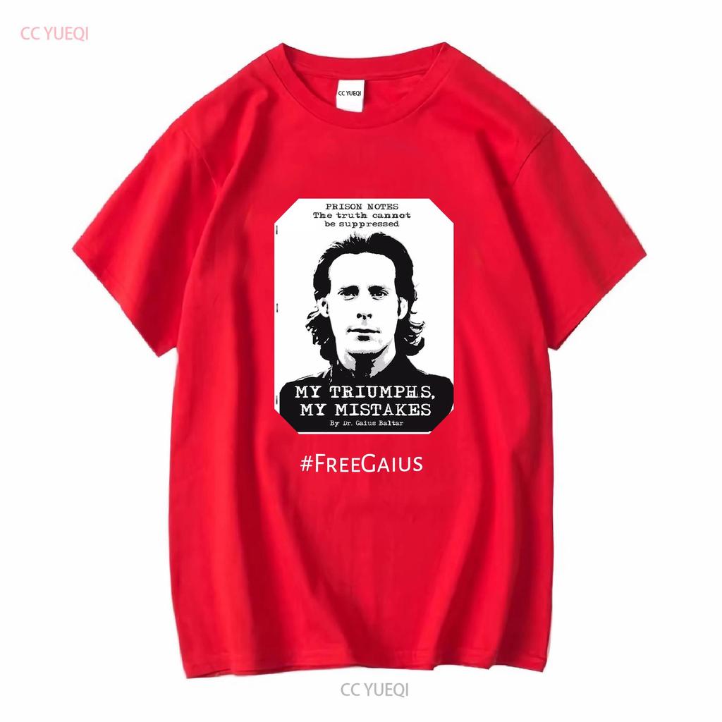 Battlestar Galactica T Shirt Gaius Baltar long or short sleeves vintage Washed Soft Comfortable Unisex streetwear Versatile
