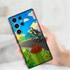 P-Plants Z-Zombies Game Silicone Case For Samsung S25,24,23,22,21,20 Plus Ultra 5G Lite Shockproof Cover