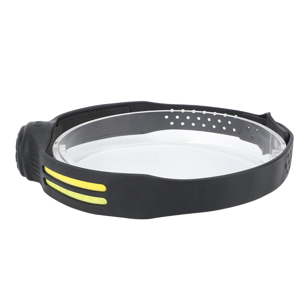 COB LED Headlamp 6 Light Modes 360 Degrees Rotating Waterproof Motion Sensor Headlight for Outdoor R
