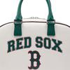 MLB Boston Red Sox Casual Fashion Commuter Bowling Bag Crossbody Shoulder Handbag Gym Travel Bag Swimming Bag Large Unisex Bags Cream 3ABWM083N-43CRS