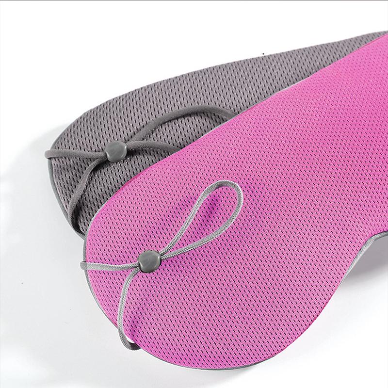Sleep Eyes Shade Traveling Nap Eyepatch Relieve Fatigue Eye Cover Double Sided Sleeping Eye Mask Light Soft Blindfold