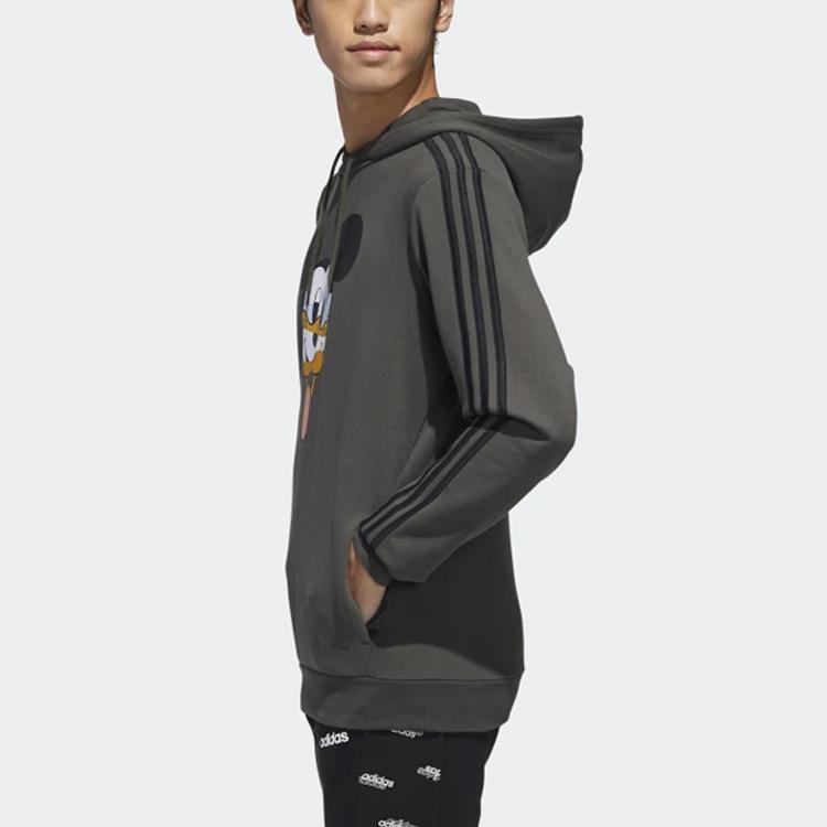 Adidas X Disney Collaboration Pullover Training Hoodie Men Hoodies Earth-Brown GD5865