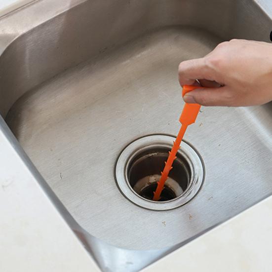 5Pcs Sink Snake Tool Bendable Sink Unclogger Hair Remover Reusable Easy To Use Drain Clog Remover Tool
