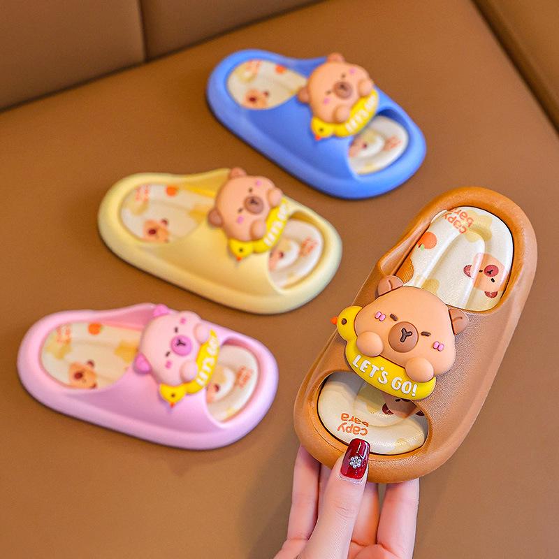 2025 Children's Non-slip Summer Slippers - Cute Soft Sole Sandals for Boys & Girls