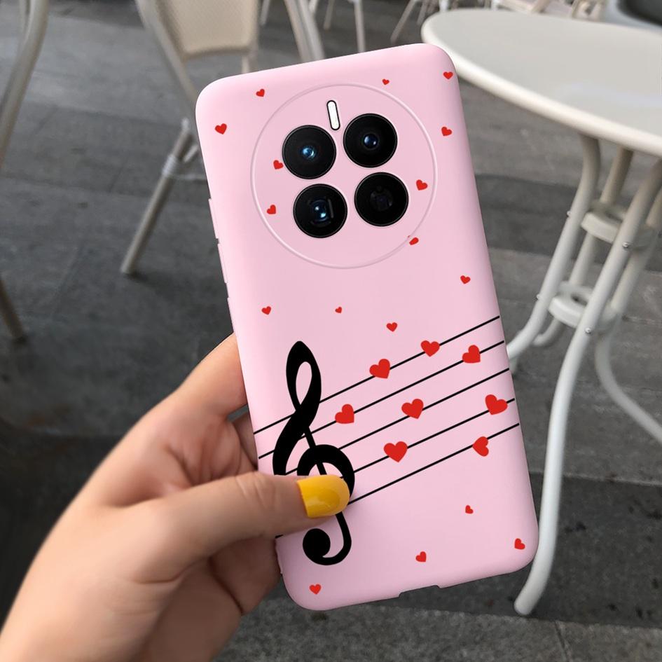 For Huawei Mate 50 Pro Case 2022 Cute Cartoon Cat Painted Soft TPU Protective Cover For Huawei Mate50 Pro DCO-LX9 CET-LX9 Fundas