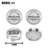 Per Nissan ArR44Pezzi 54/60mm Tappi Centrali Ruota Logo Auto Copriruota Per Nissan X-trail Qashqai Note Juke Sentra Patrol Leaf Tiida Accessori