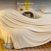 Milk Velvet Blanket, Air Conditioner Throw, Nap Sofa Blanket 100x150cm Beige 150x200cm
