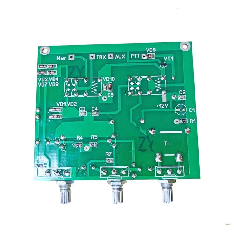 QRM Canceller Eliminator X-Phase 1-30 MHz HF Band PTT Control Finished Eliminator Board Diy Kit for Ham Radio