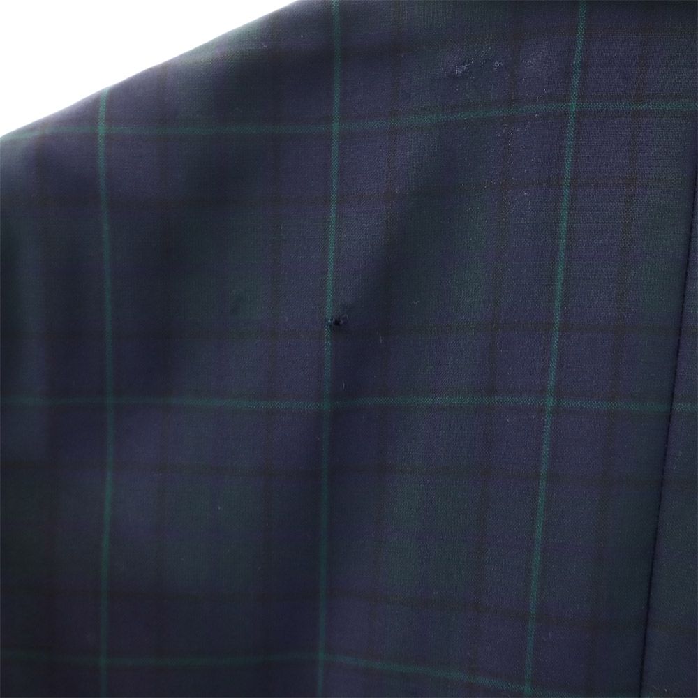 Lanvin 90s Wool Old Long Sleeve Tailored Jacket ST48-55 Navy System Men's Used