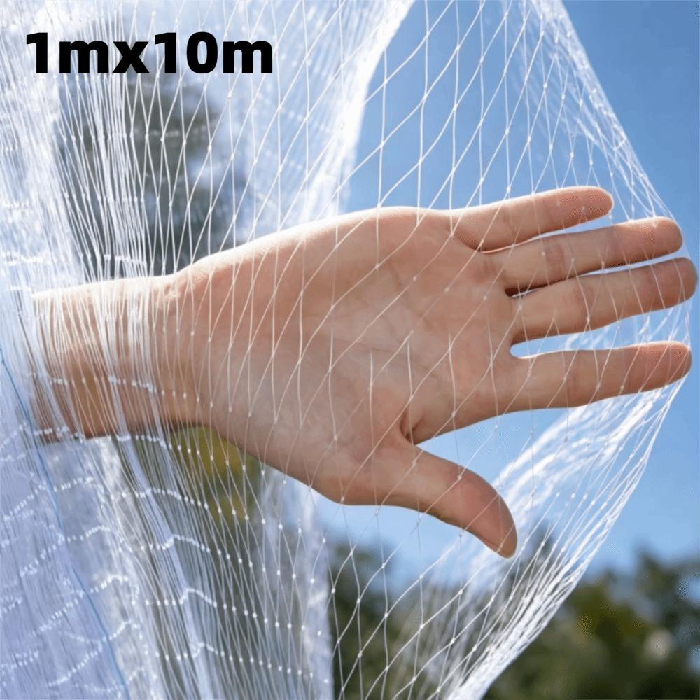 Reusable Anti Bird Net Drawstring Plant Protection Net New Mesh Plant Cover Garden Protection 1mx10m
