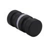 Aluminum Alloy Back-to-Back Single Glass Door Knob Smooth Puller Handle Double-Sided Furniture Hardware