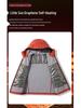 Unisex Graphene Softshell Windbreaker Jacket 2024: Light, Windproof Travel & Hiking Wear for Spring & Autumn.
