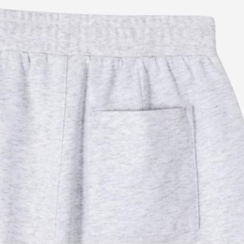 Youniv Small Logo Jersey Shorts Melange White Uv262bhp01 Mwh