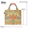 LOQI Lowkey Eco William Morris Stylish Flower Bag, Hyacinth, Recycled, Foldable,