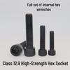 12.9 Grade High Strength Full Thread Hex Socket Cap Screw