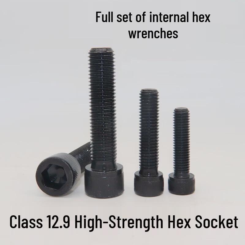 12.9 Grade High Strength Full Thread Hex Socket Cap Screw