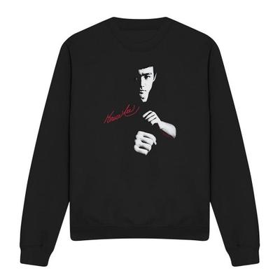 Bruce Lee Unisex Adult The Dragon Awaits Sweatshirt