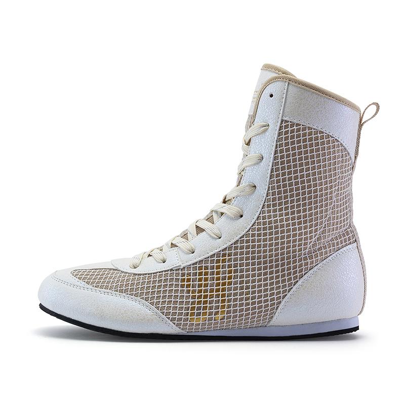 2026 New Wrestling Shoes for Men Breathable Boxing Training Boot Shock-Absorbant Combat Sneakers Men Training Fighting Boots