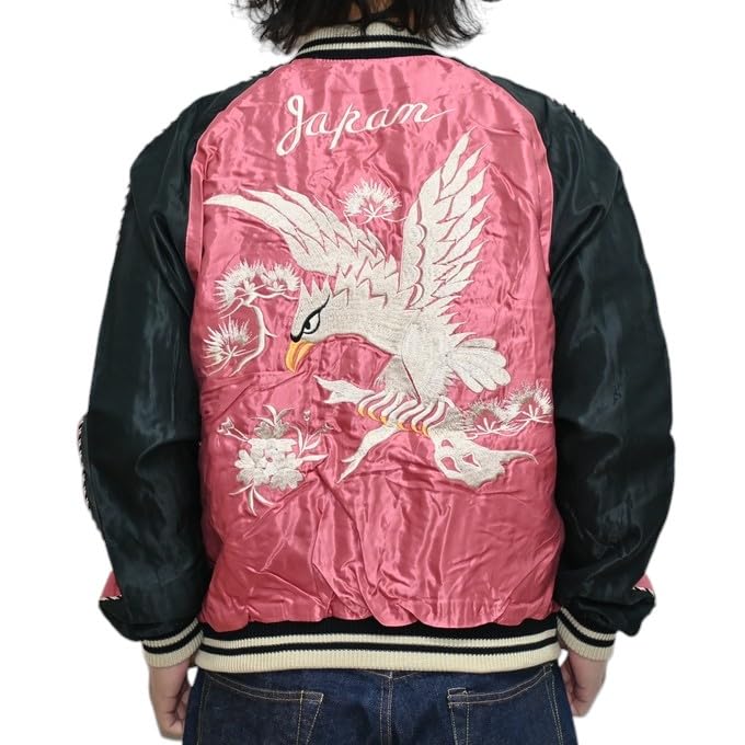 

Сувенірна куртка Tailor Toyo Ацетатний сукаджан БІЛИЙ ОРЕЛ ПЕЙЗАЖ Tailor Toyo TT15682-162 × (JP, Алфавіт, 3XL, Рожевий) рожевий