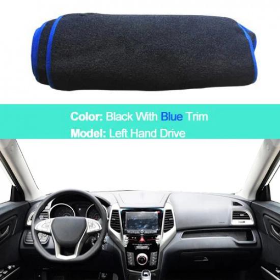 Car Dashboard Cover Carpet Cape Dash Mat For Ssangyong Tivoli 2015 -  LHD RHD 2 Layers Sun Shade DashMat Pad 2016 2017 2018