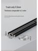 Ultra-Thin Surface-Mounted Magnetic Track Light Set for Living & Dining Rooms