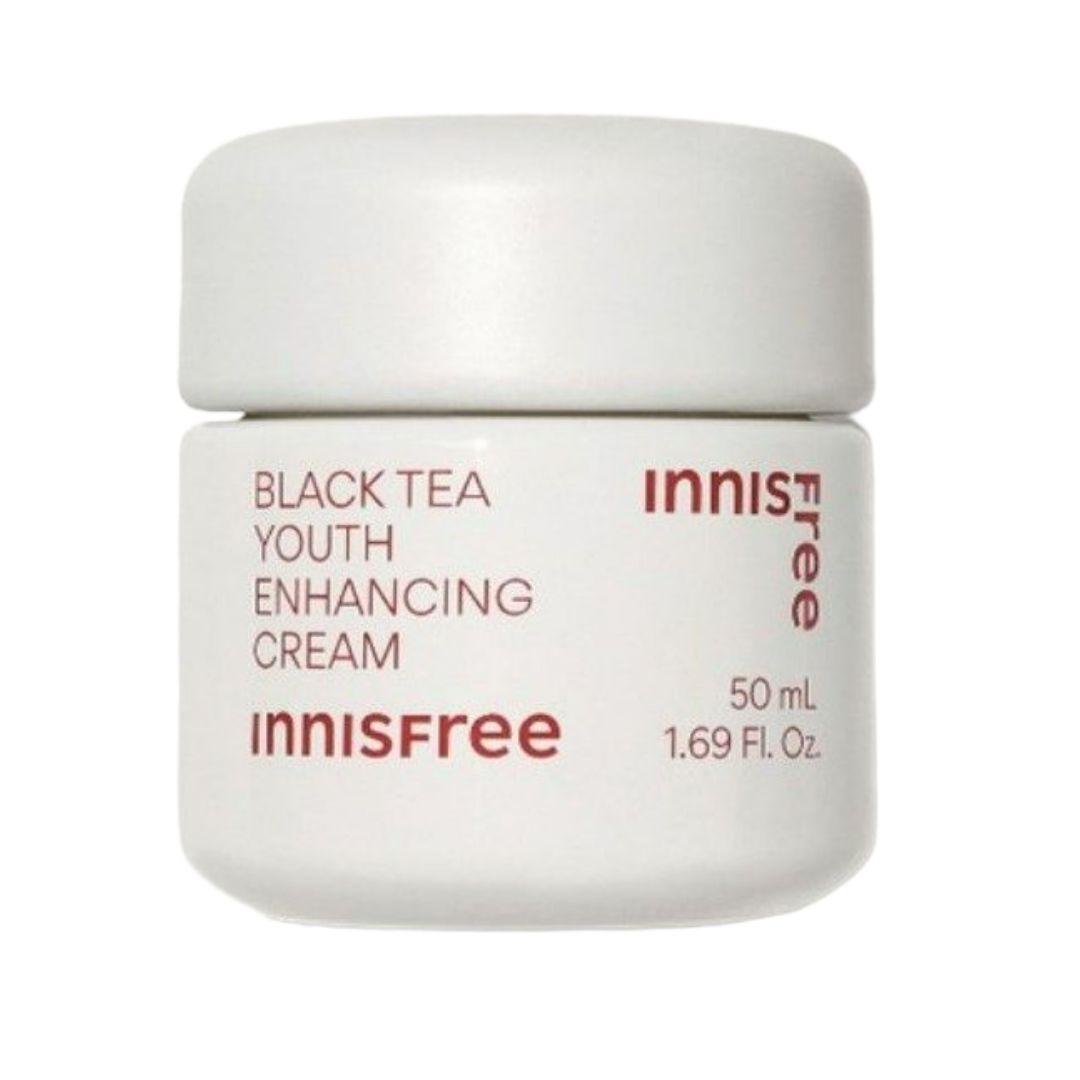

Innisfree Black Tea Youth Enhancing Cream Anti-Aging Firming Moisturizer 50ml