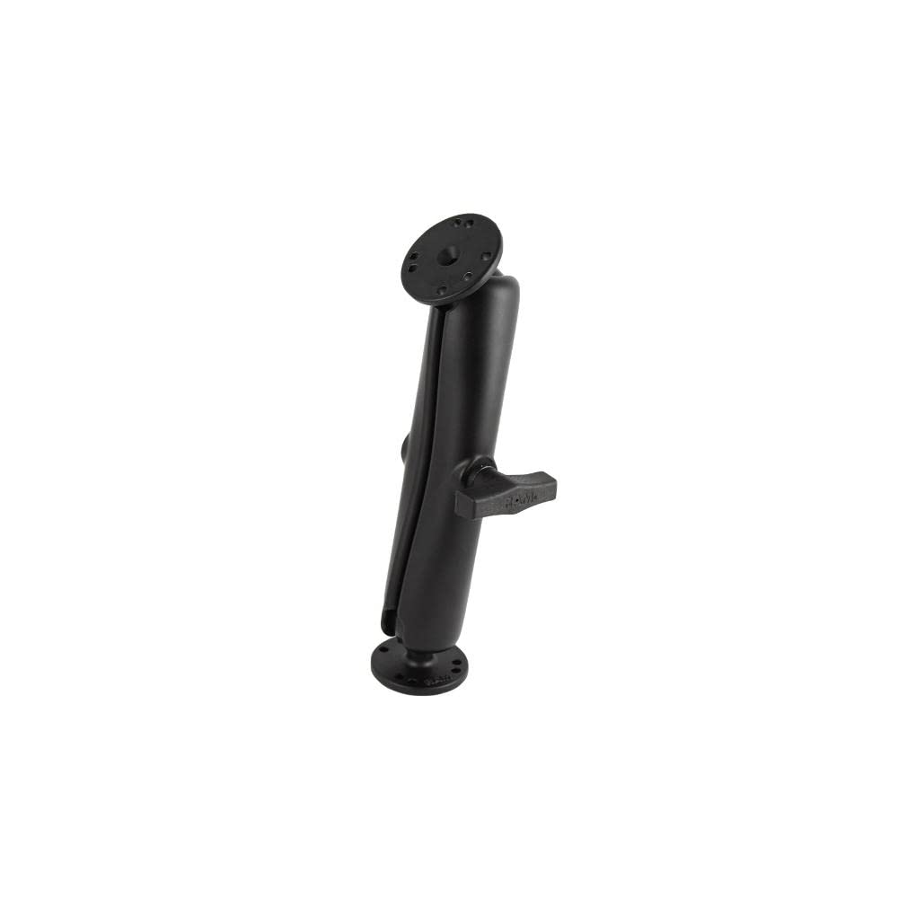 RAM MOUNTS Round Base Long Arm Set for AMPS Hole Ball (RAM-101U-D) & (2-Piece Set) Pattern, 1.5-Inch