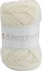 Hamanaka Amery Yarn Medium Thick White 40g 110m 5 Balls Set 2261 Col.20 Approx.