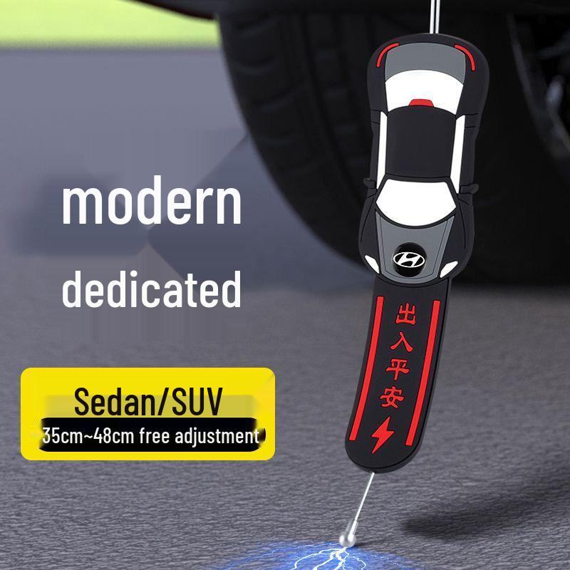 

ix35 Car Static Electricity Mop: Anti-Static Grounding & Wear-Resistant Exhaust Device.