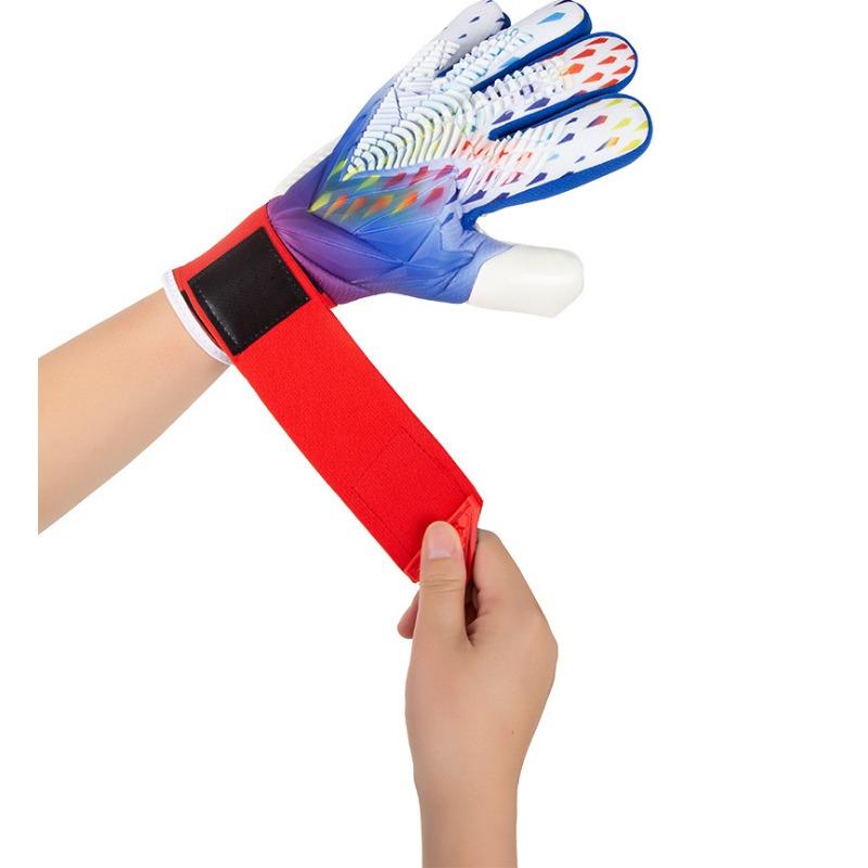 Guanti da Portiere da Calcio Adulto Gioco Professionale Antiscivolo Guanti da Portiere in Lattice per Bambini