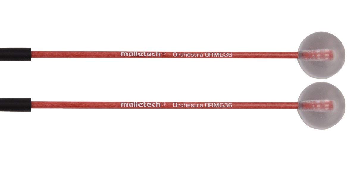 

Malletech Glockenspiel Маллет оркестровая серия Красный стекловолоконный прозрачный шар [ORMG36] Ручка Головка