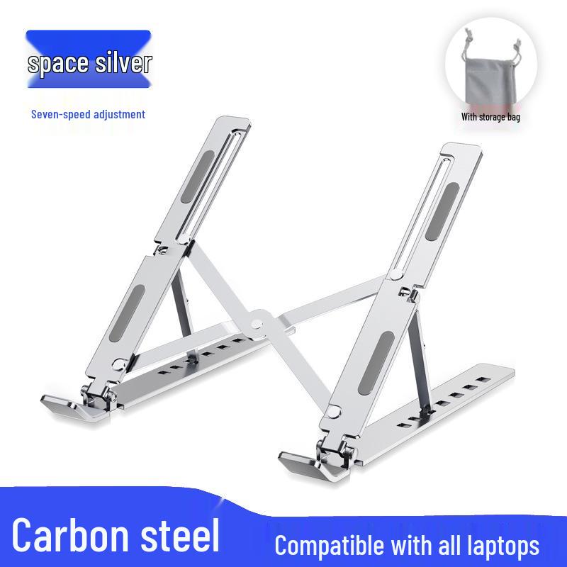 Foldable Double-Legged Aluminum Laptop & Tablet Stand