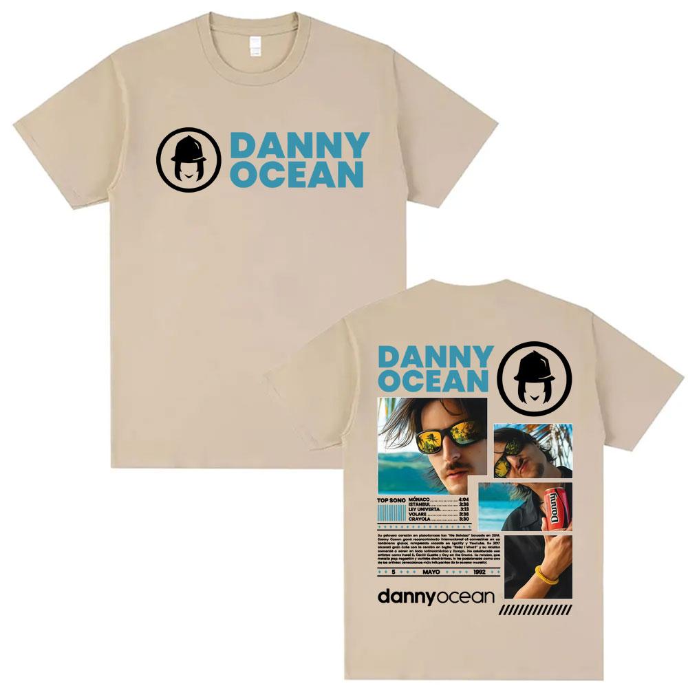 Rapper Danny Ocean 2026 Reflexa Tour Tshirts for Men Women Harajuku Gothic High Street T Shirt Casual ONeck Oversized Tshirt