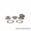 500 Sets of 10mm Metal Eyelets with Hand Press Pliers for Shoes and Tarps