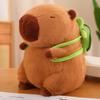 Sitting Snot Bear Backpack Capybar Doll Rag Doll Plush Toy Children Comfort Dolls Gift Girls Birthday Gift