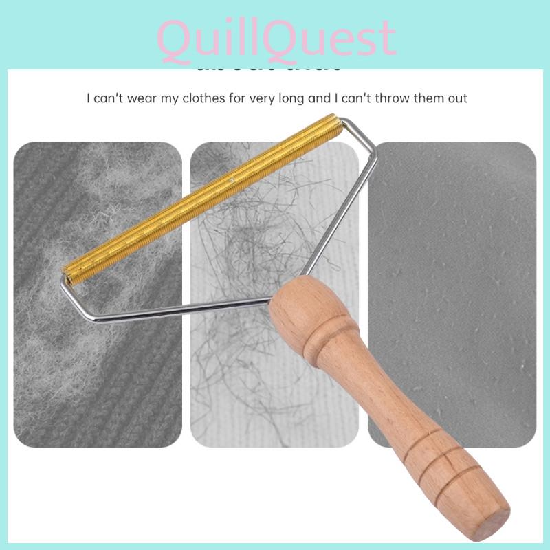 Modern And Minimalist Jute Wood Lint Remover Ideal For Clothes And Coats