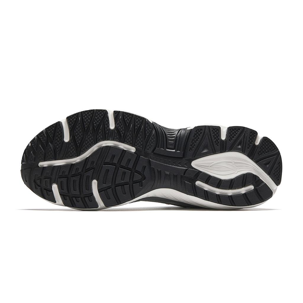 Anta AT802 Ammortizzanti Resistenti all'Abrasione Rialzanti Scarpe Casual da Uomo Bianco Papiro/Argento/Nero Base 912618882-2