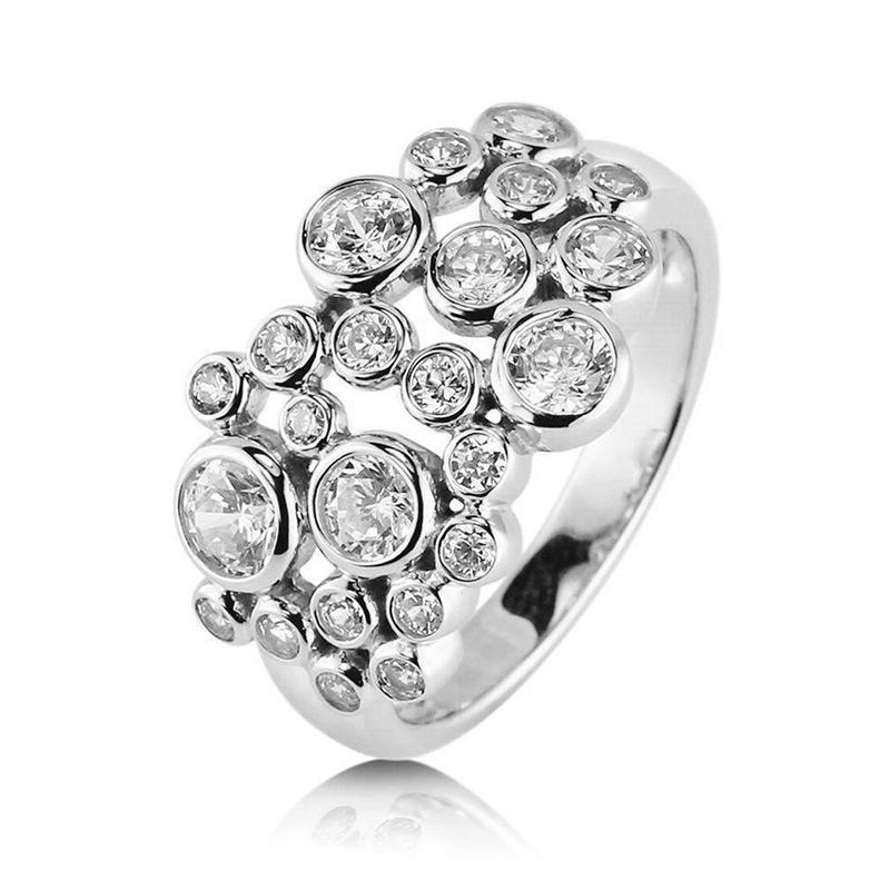 Cao Shi Irregular Star Zircon Women's Luxury Ring