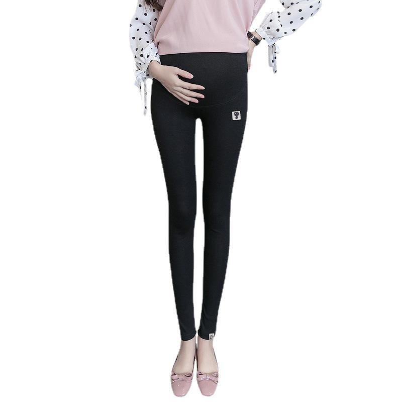 Fashionable Autumn Maternity Pants with Belly Support Skirt-Leggings