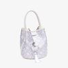 Guangxi Zhuang Brocade Women's Large Capacity Soft Leather Bucket Tote Bag - 2026 New Design