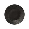 New Black Ceramic Frosted Steak Plate High-End Restaurant High Temperature Resistant Western Food Plate Pasta Plate Japanese Material Sashimi Plate