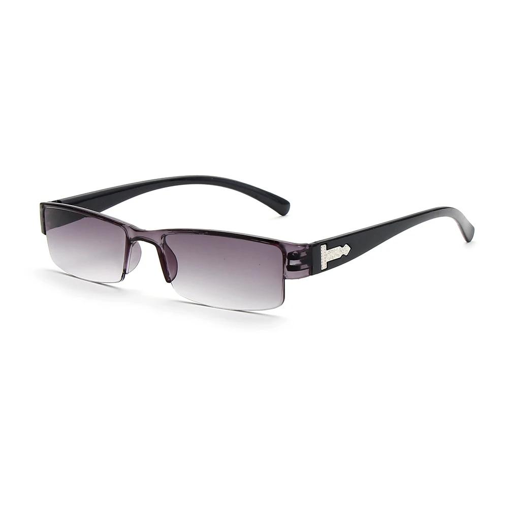 Light Resin Reading Glasses Half Frame Clear Lens 1 0 1 5 2 0 2 5 3 0 3 5 4 0 for Men Women Presbyopic Eyewear