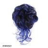 Synthetic Curly Messy Bun Elastic Hair Tie With Long Tendrils Fluffy Chignon Hairpiece For Women Cosplay Daily Hairstyle