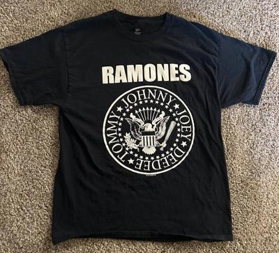 Ramones T Shirt Punk Rock Band Tee New York Misfits Rock N Roll Graphic Unisex Unisex T-Shirt
