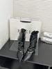 European and American style metal buckles are thin, piled up, pointed kittens and short boots